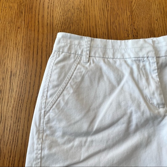 ⭐️ J Crew White Chino 6” Inseam Short Size 10 - Picture 9 of 12